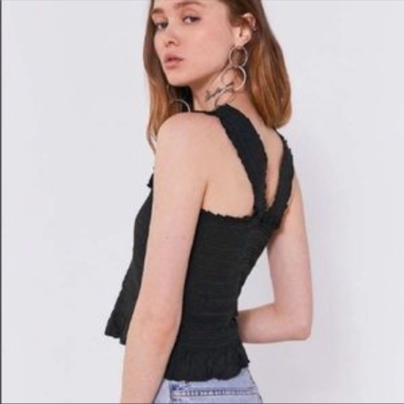 [UO] Ecoté smocked top - Picture 2 of 8